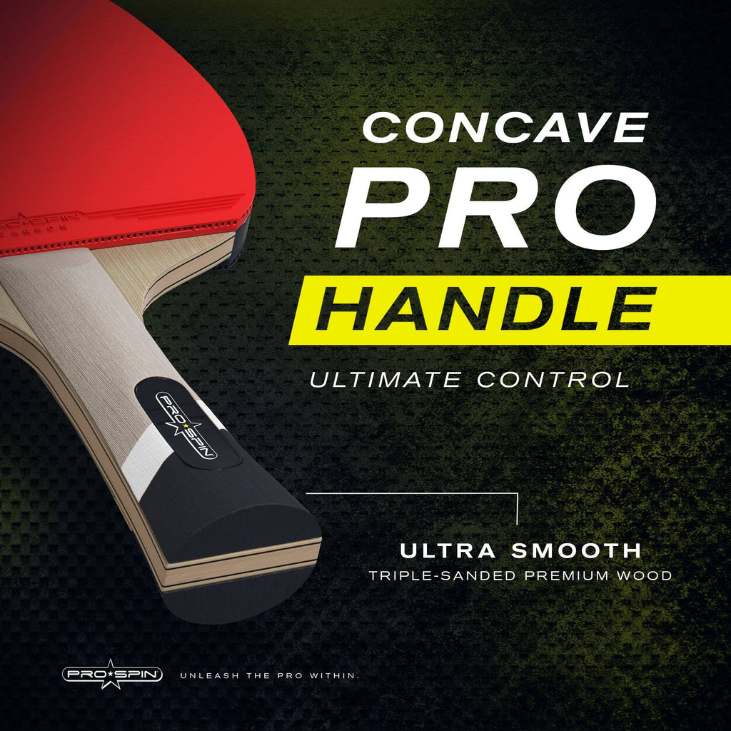 Carbon Table Tennis Racket 2 Pack V139402