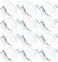 12 Pack 4 Inch Ultra Thin LED Recessed Ceiling Lights K14524