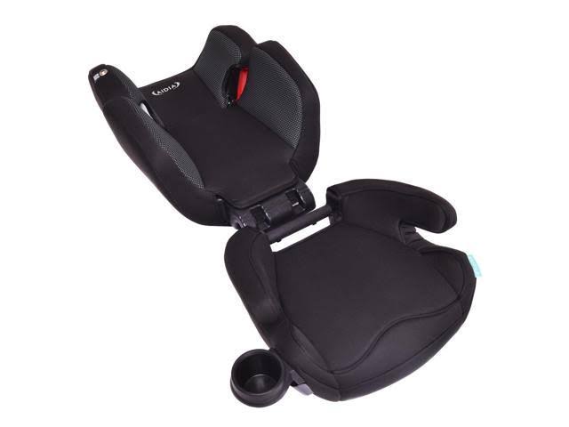 2-in-1 Adjustable Safety Booster Car Seat Black N121