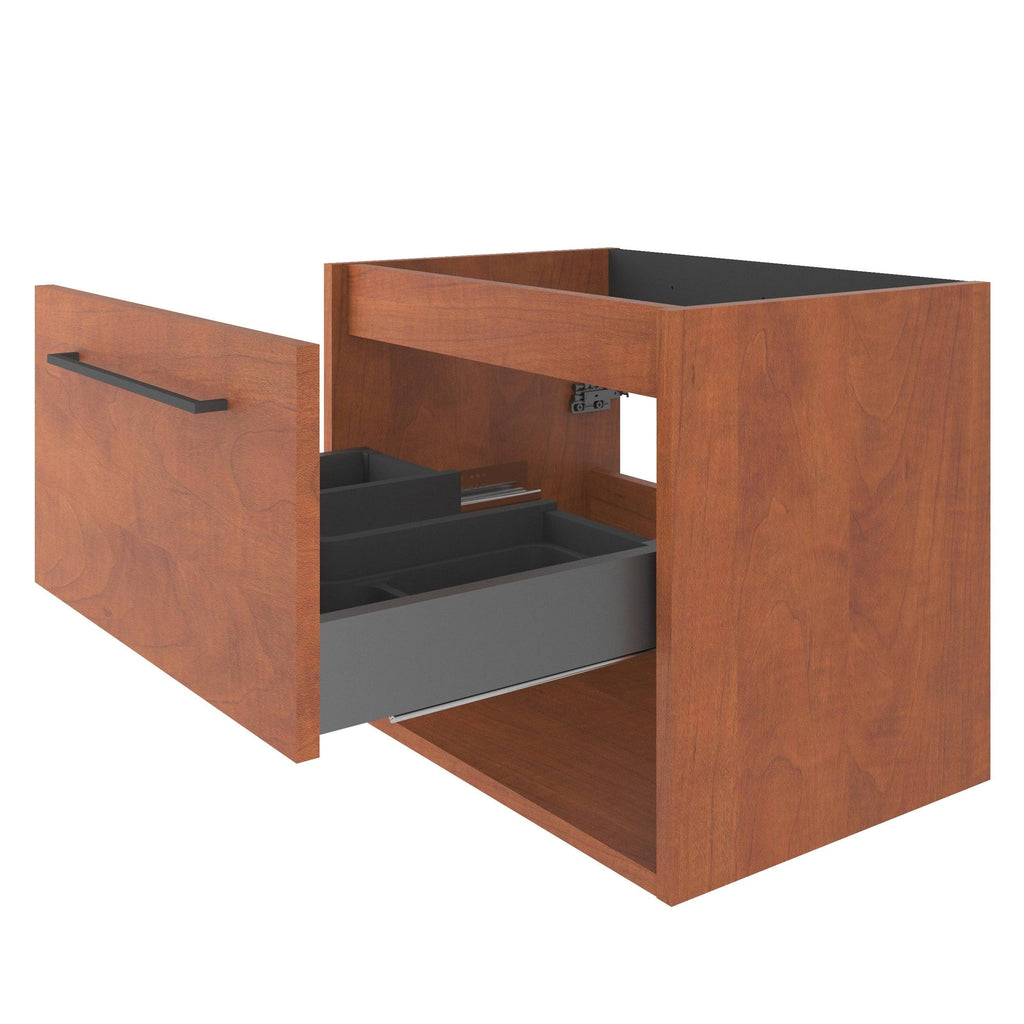 24x22 Autumn Oak Wood Bathroom Vanity Cabinet with Ceramic Top Sink O6744