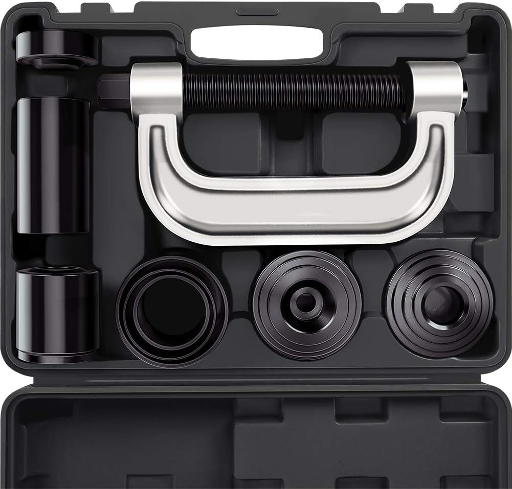 Heavy Duty Ball Joint Press & U Joint Removal Tool Kit with 4wd Adapters F134
