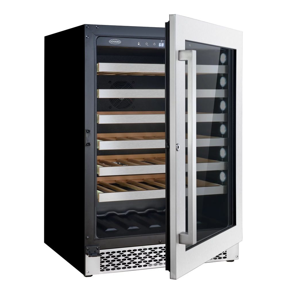 5 Piece Kitchen Appliance Package with Gas Range Range Hood Dishwasher French Door Refrigerator Wine Refrigerator I645