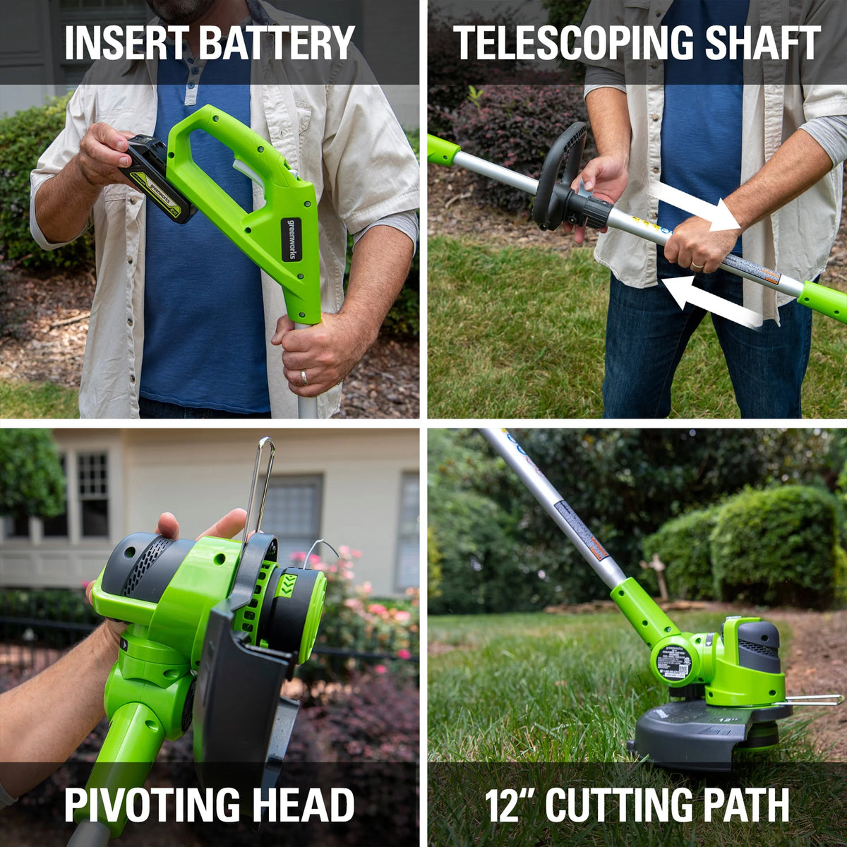 Cordless String Trimmer and Blower Combo Z4179