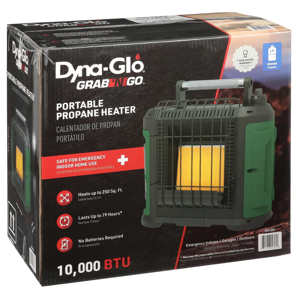 10000 BTU Propane Portable Radiant Heater S1812