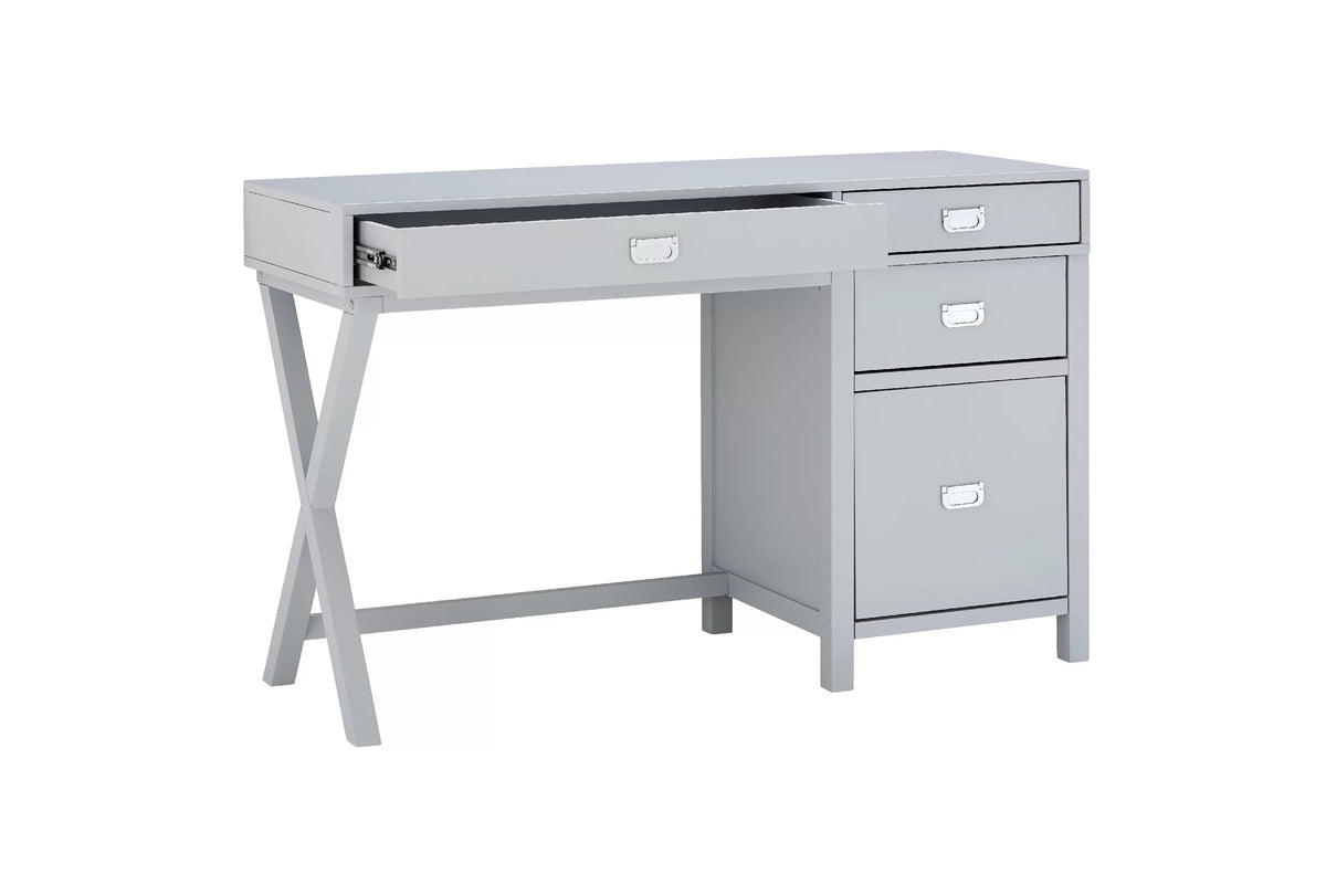 4 Drawer Desk with Side Storage T946
