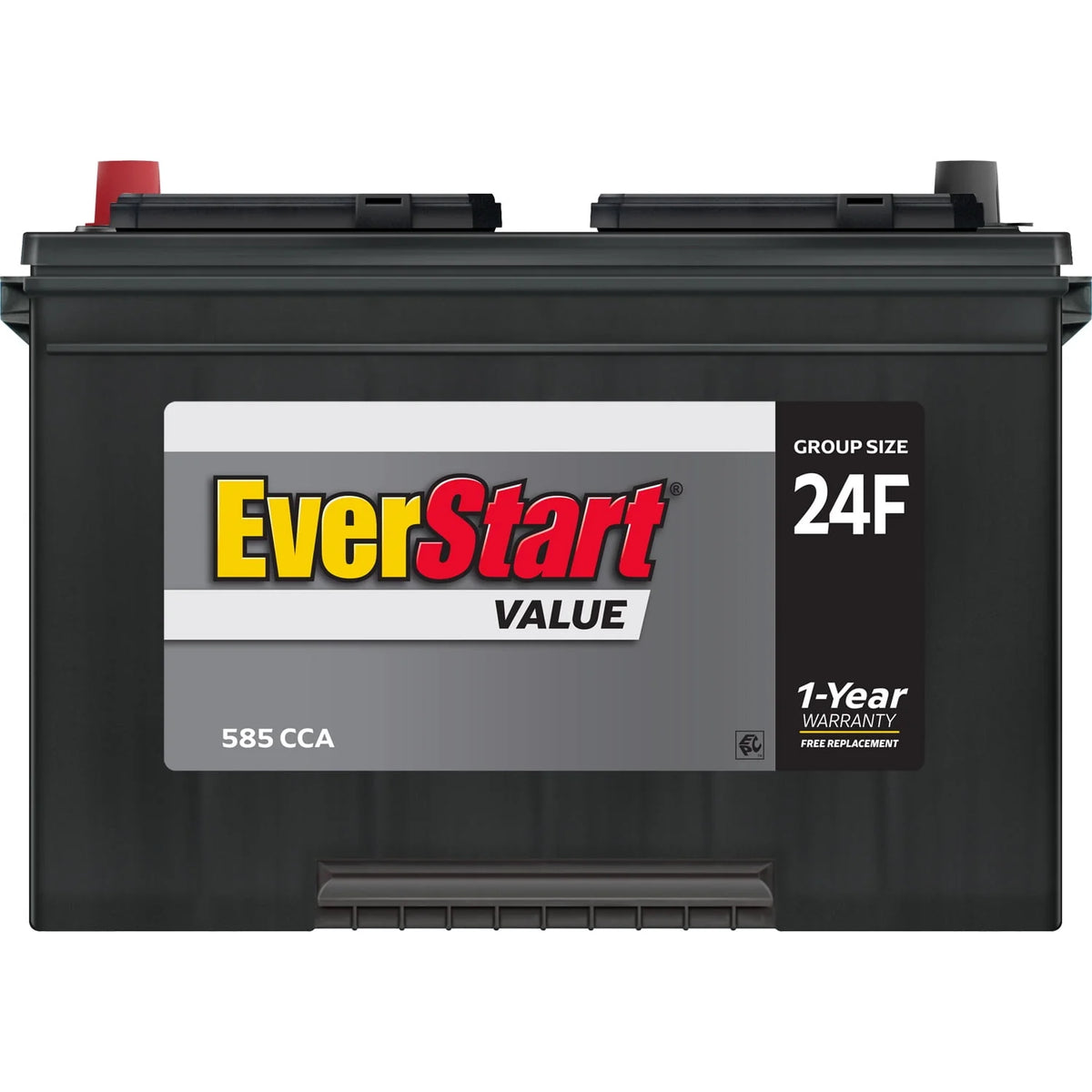 Lead Acid Automotive Battery Group Size 24F 12 Volt 585 CCA H809