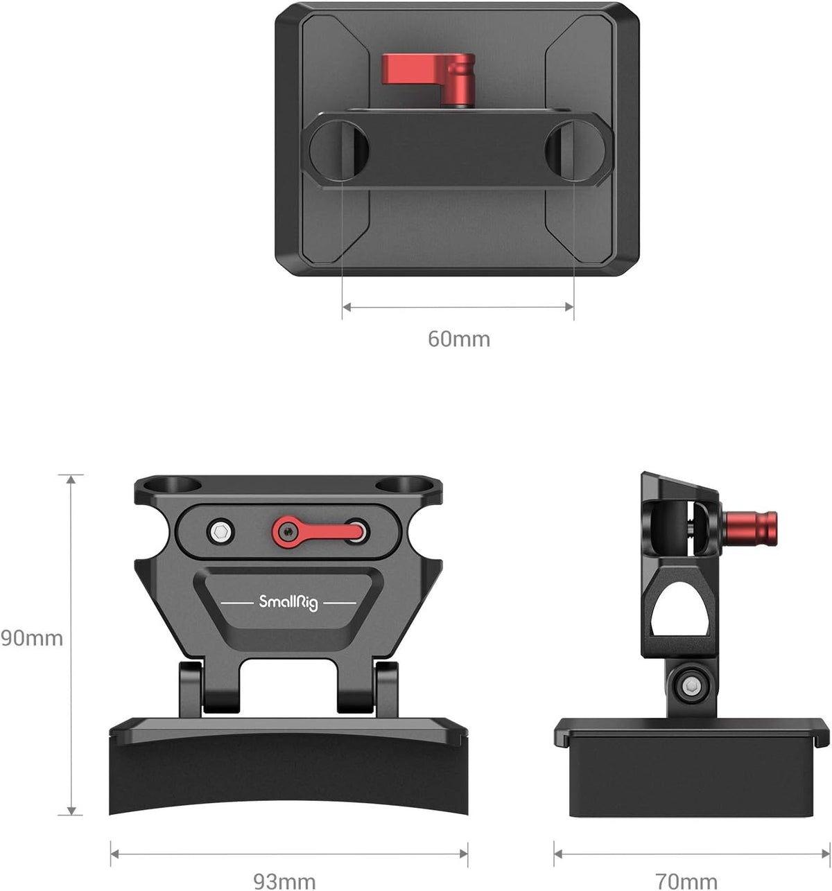 Lightweight Chest Pad with 15mm Rod Clamp K760