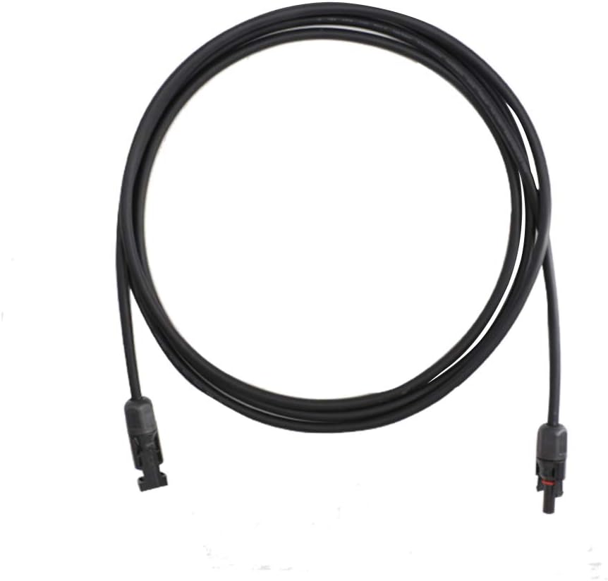 10 AWG 50 Feet Solar Extension Cable with Female and Male Connector D644