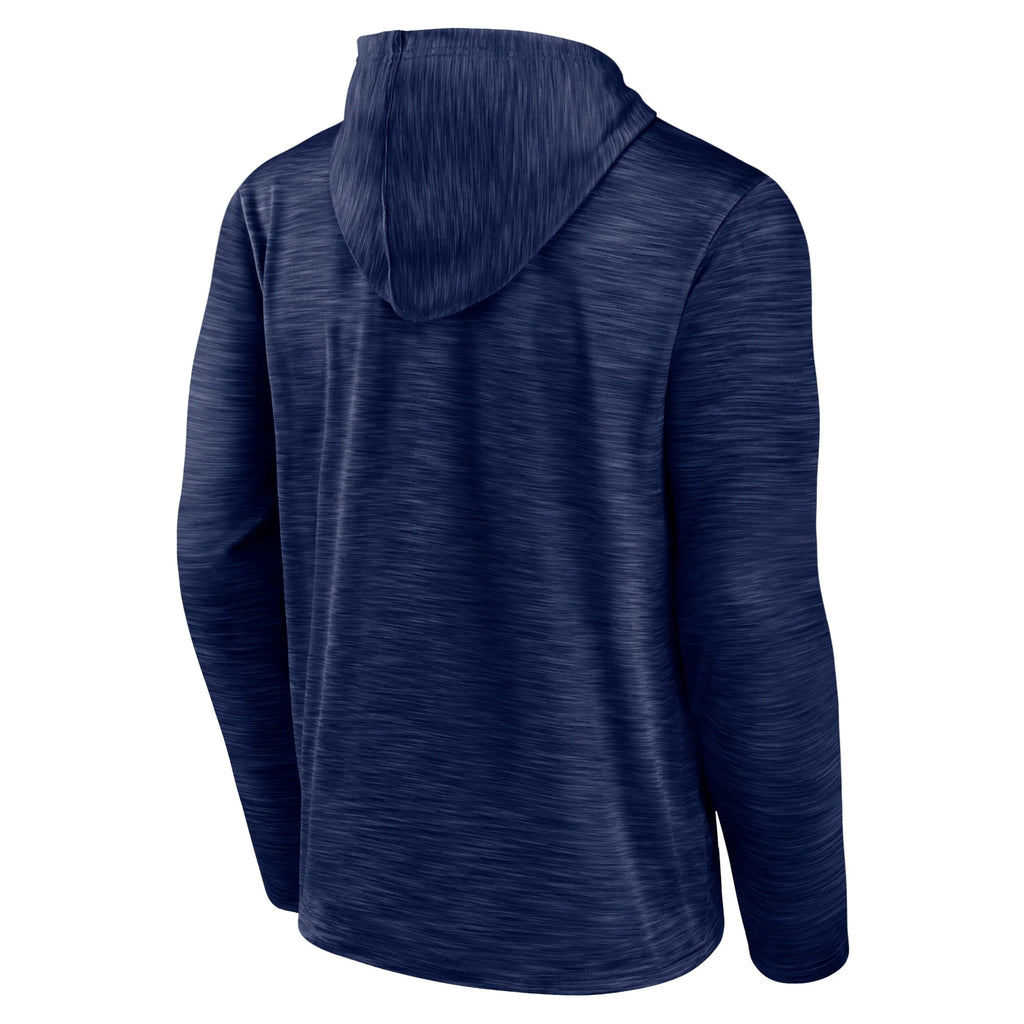 Heather Navy New England Patriots Pullover Hoodie C79653