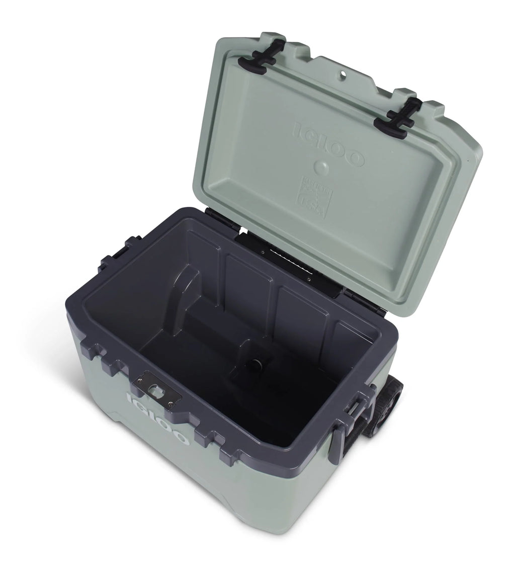 52 QT Wheeled Ice Chest Cooler D9427