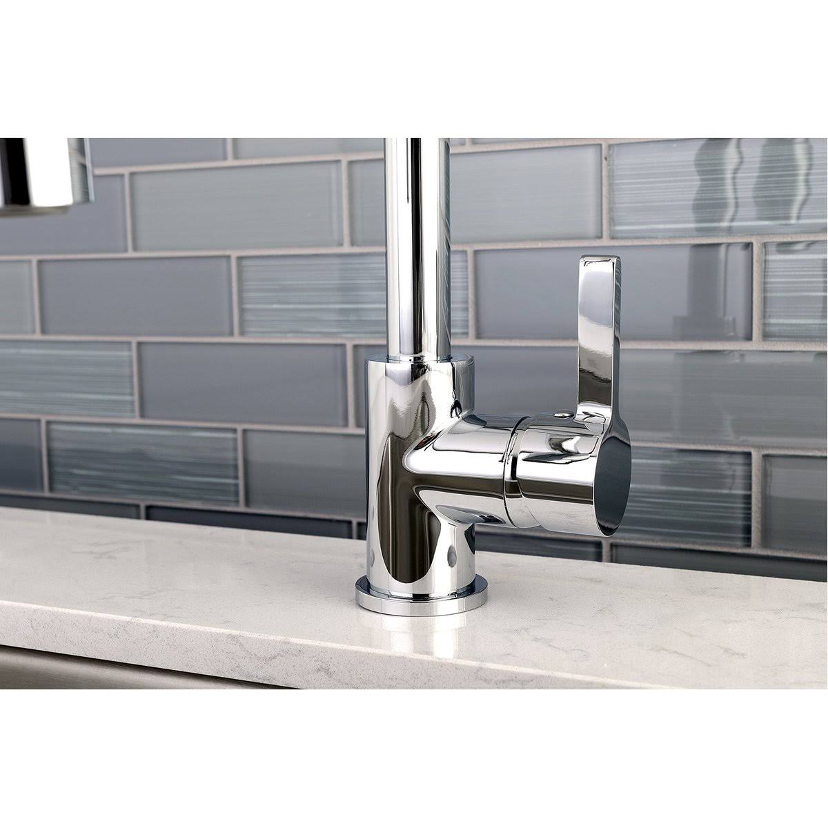 Single Handle Pull Down Kitchen Faucet Naples Bronze O500