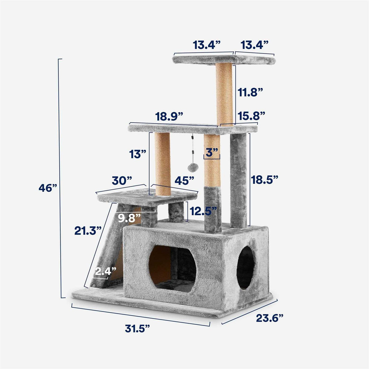 4-Level Cat Tree Y657021