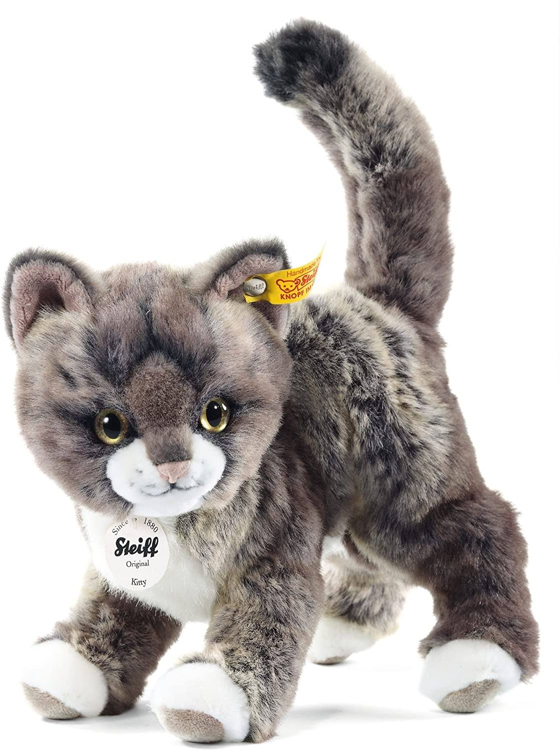 Grey Beige Cat H1790