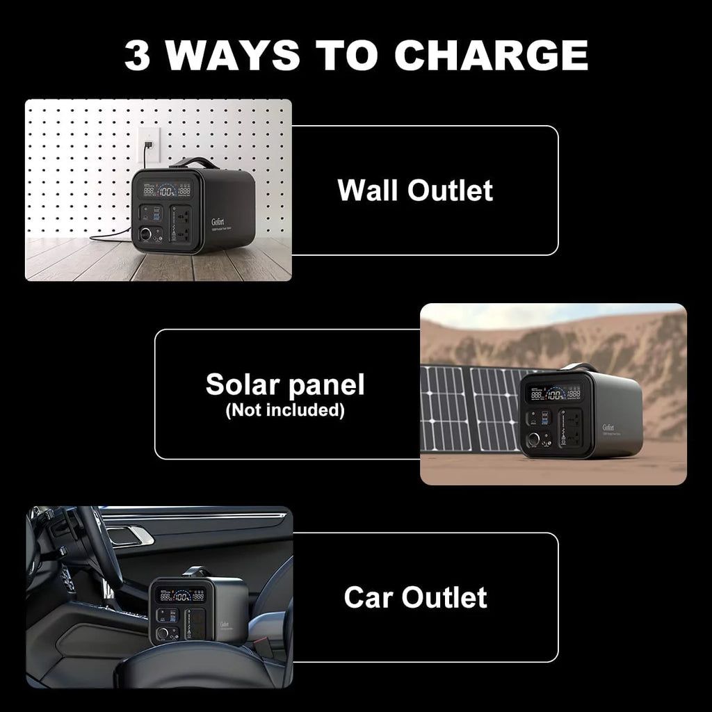 600 Watts Portable Power Station X542841