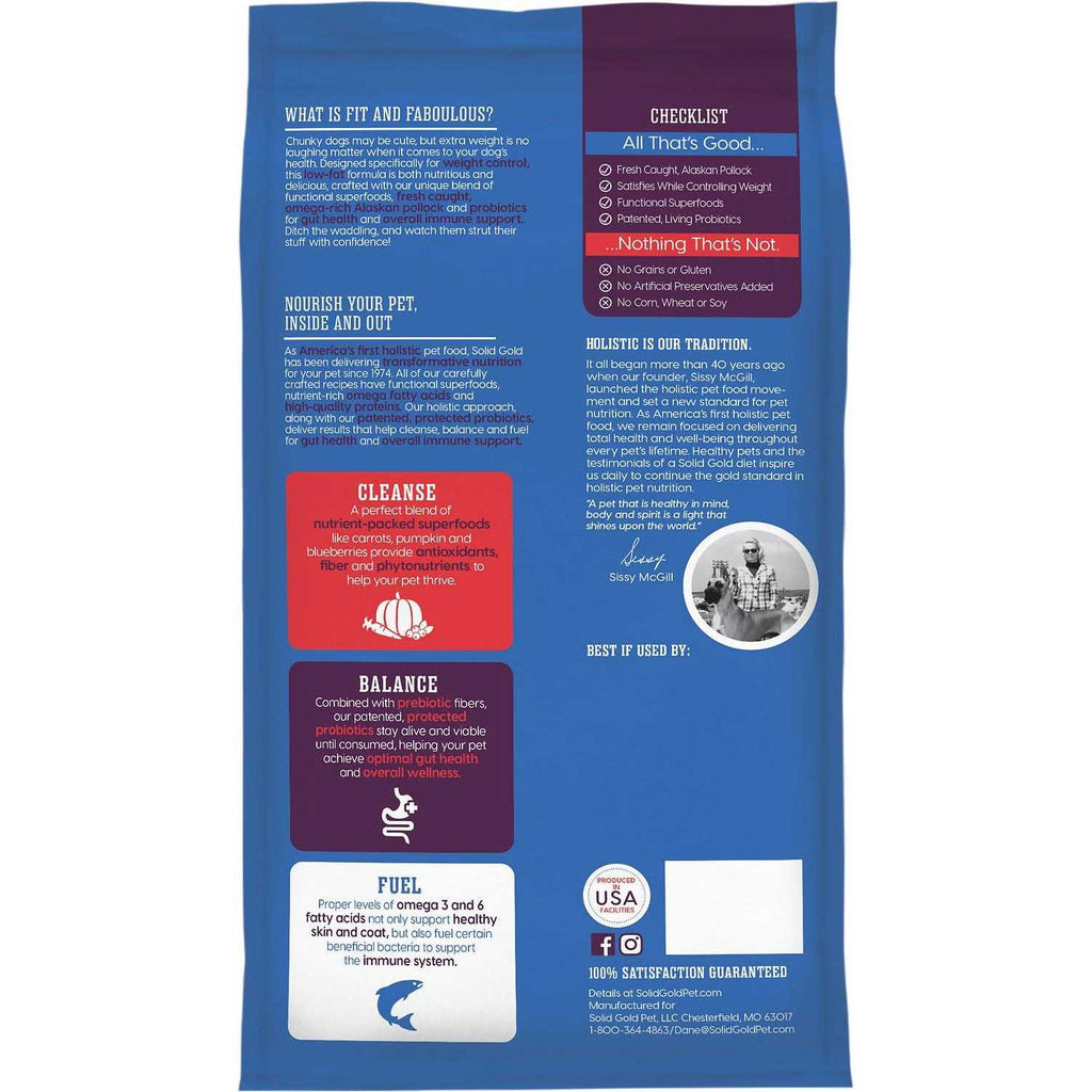 Solid Gold Alaskan Pollock Dry Dog Food V347
