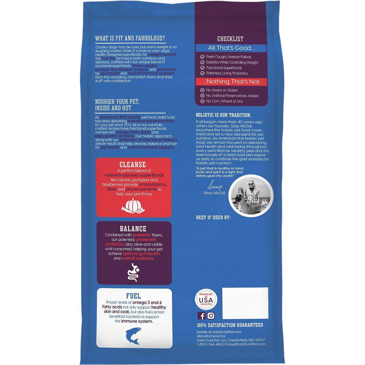 Solid Gold Alaskan Pollock Dry Dog Food V347