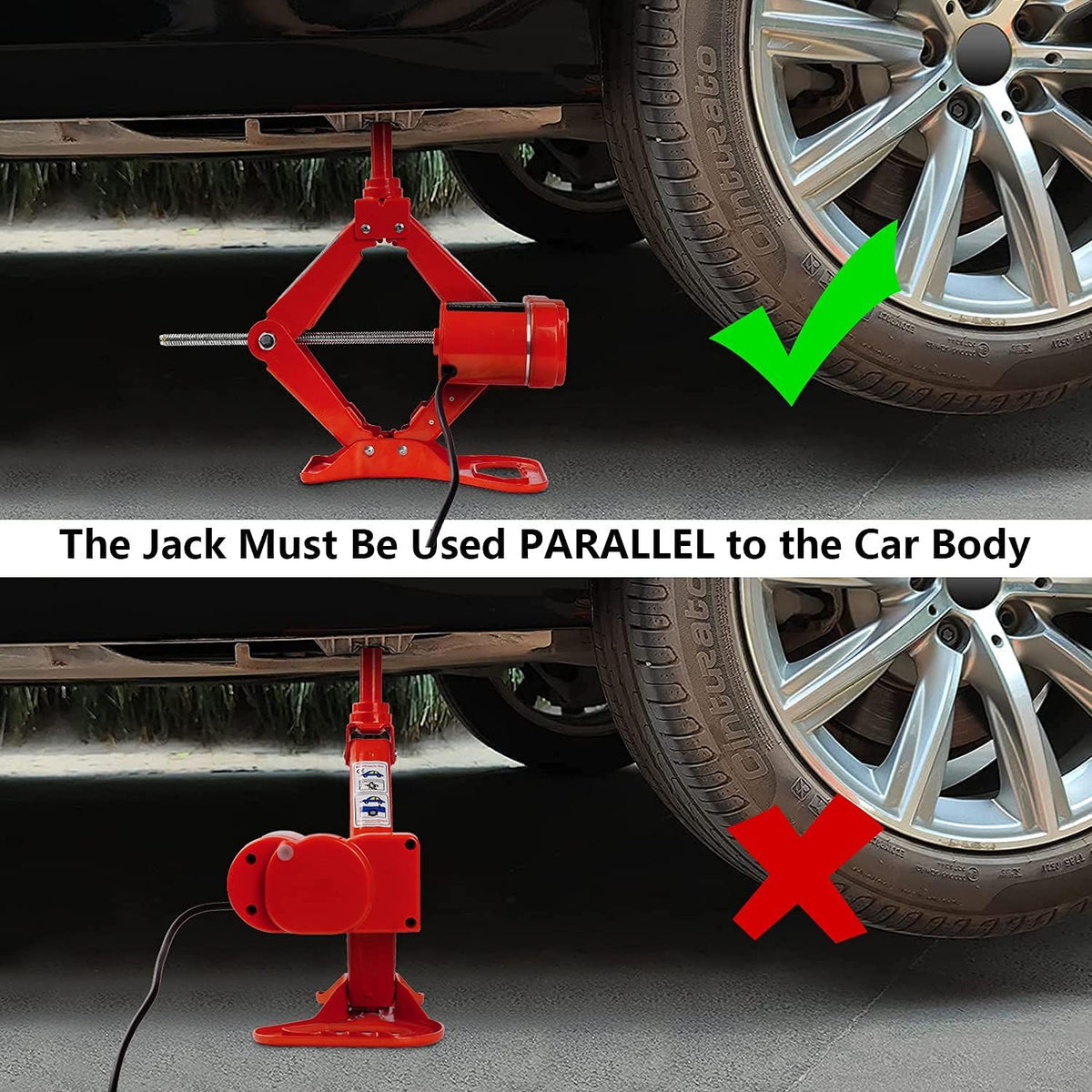 3 Ton 12 V Electric Scissor Jack I610