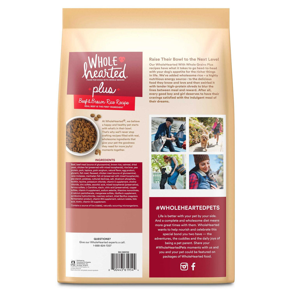 Brown Rice Whole Grains Dry Dog Food V8361