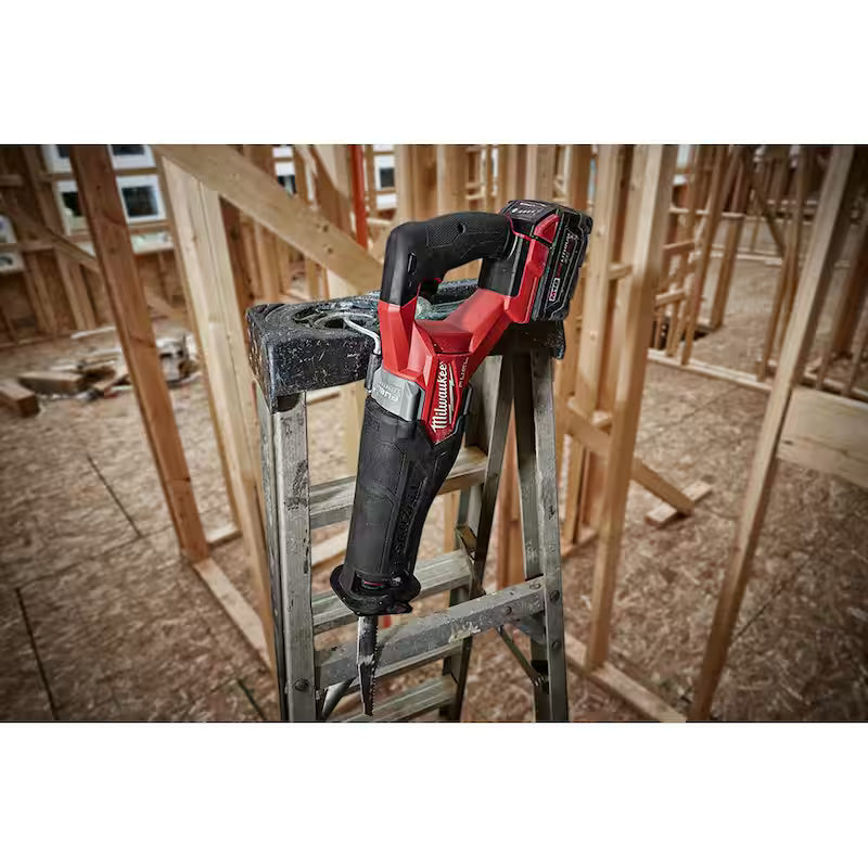 18-Volt Lithium-Ion Brushless Cordless Reciprocating Saw and Hammer Drill C58964