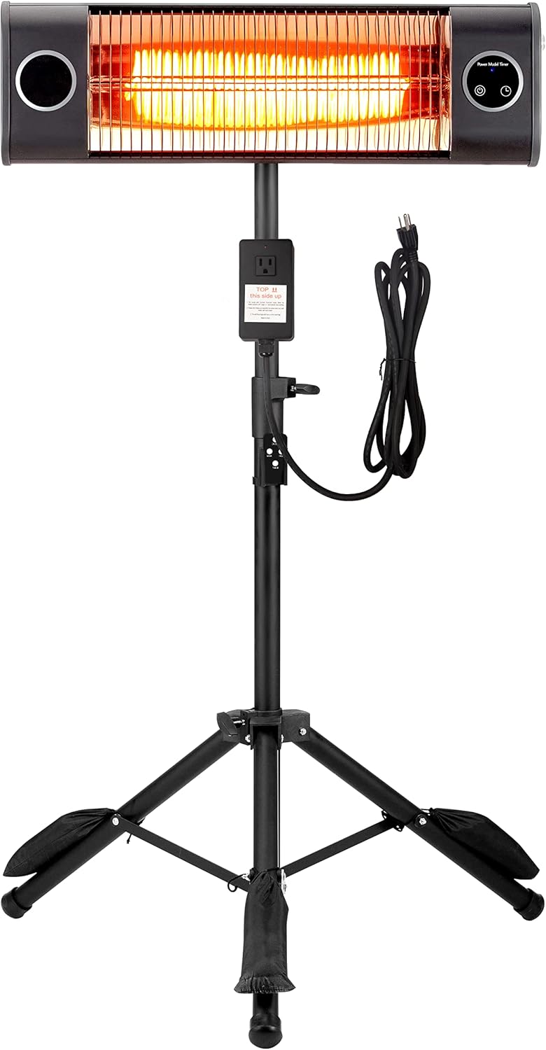 1500W Electric Infrared Patio Heater X5601