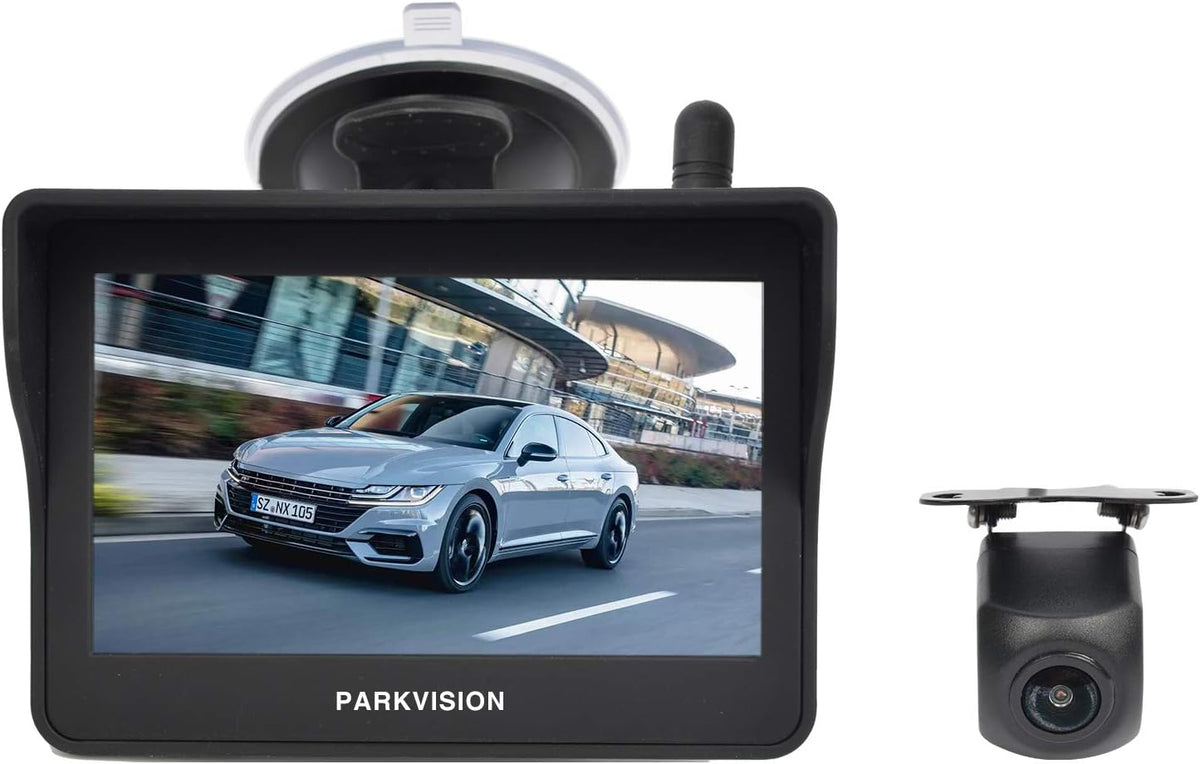 Digital Wireless Backup Camera Kit with 4.3'' HD Monitor IP68 Waterproof C4781