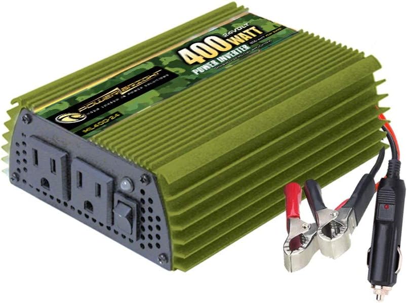 400 Watt DC 24V to 120V AC Modified Sine Wave Power Inverter U2954