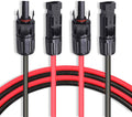 10 AWG 50 Feet Solar Extension Cable with Female and Male Connector D644