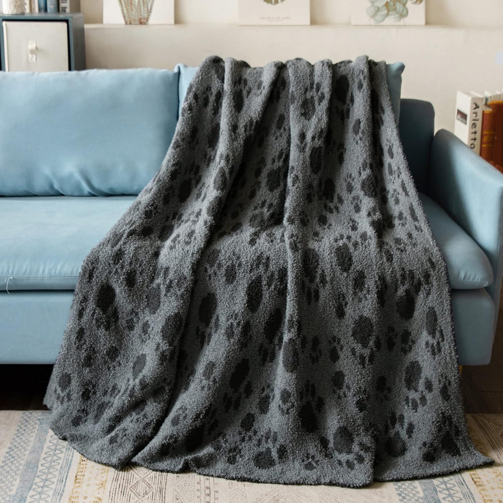 Chunky Knit Chenille Throw Blanket 50 x 60 A870013