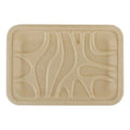 Fiber Trays 8.2 x 5.7 x 0.7 Natural 500/Carton Q40481
