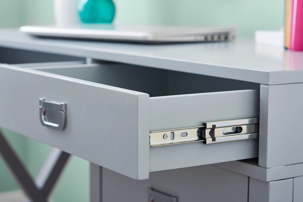 4 Drawer Desk with Side Storage T946