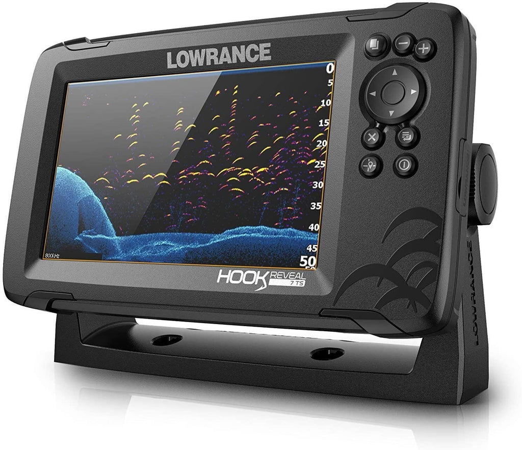 9 In. Fishfinder with TripleShot Down Scan Sidescan Imaging and Mapping J82719