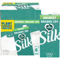 Organic Unsweetened Soy Milk 32 Fl Oz (Pack Of 6) Y60465
