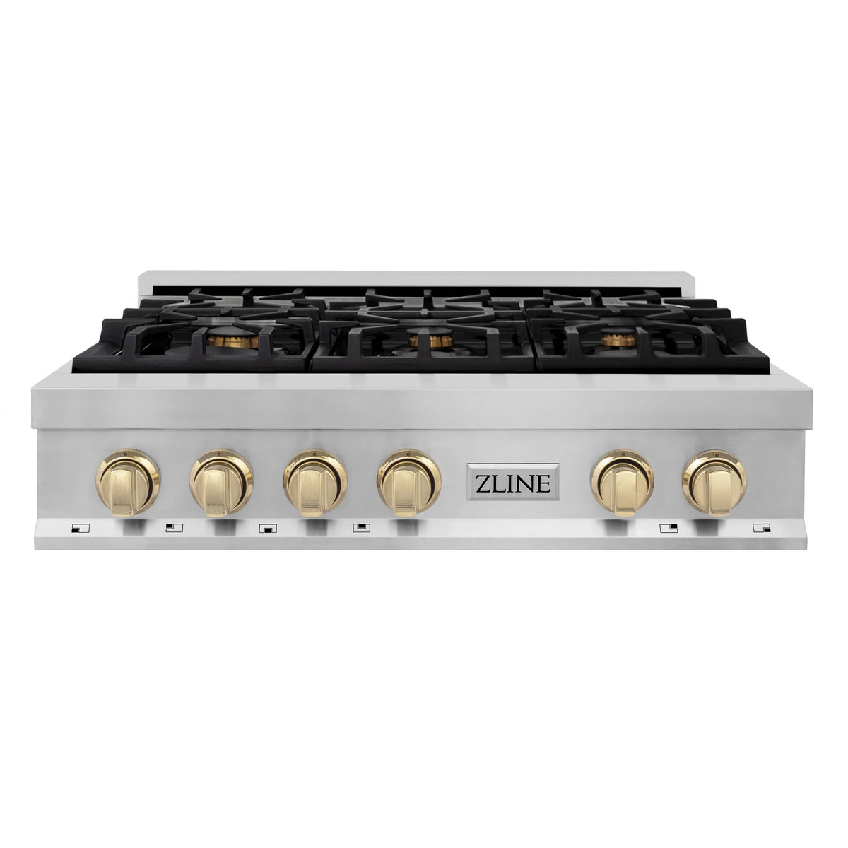 36 in. Gas Rangetop in Stainless Steel P1201