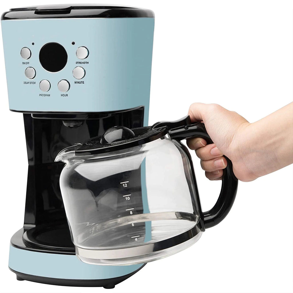 12 Cup Programmable Retro Coffee Maker N9871