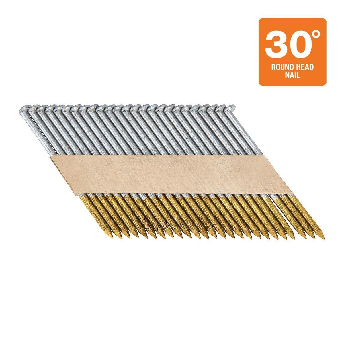 Galvanized Framing Nails, Ring Shank, 2000 Pack D224906