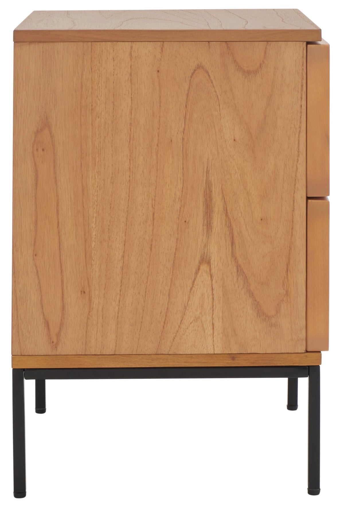 2 Drawer Rattan Nightstand E9735