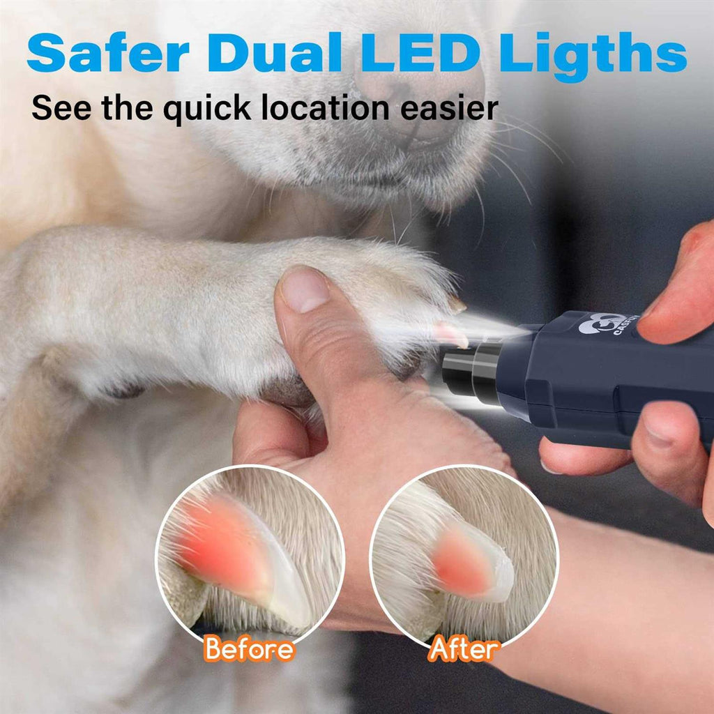 6-Speed Rechargeable Electric Dog Nail Grinder D60725