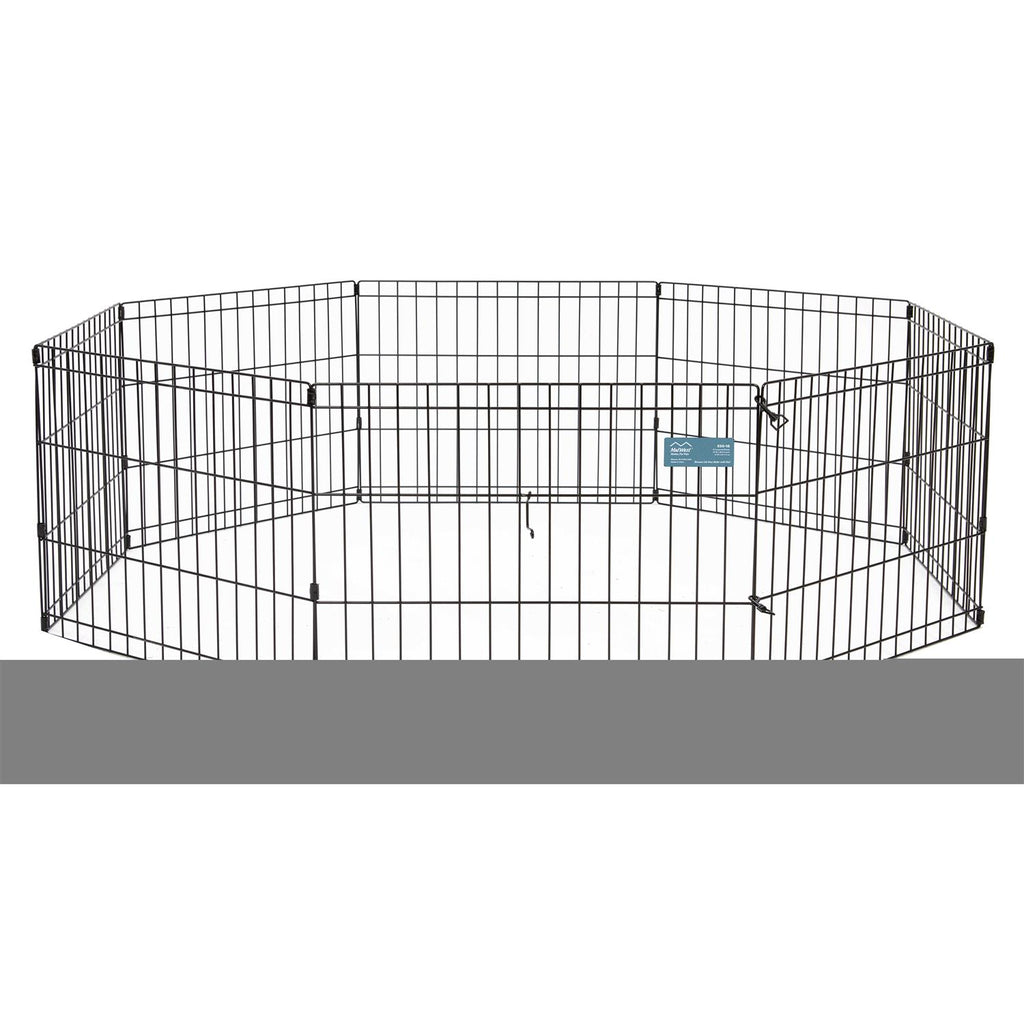 Black 18-Inch Dog Exercise Pen & Playpen R54219