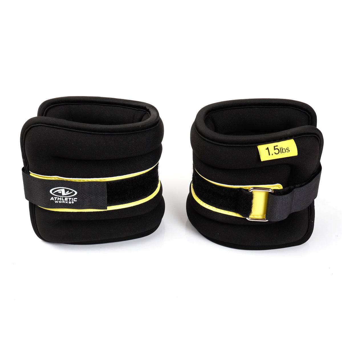 5lb Pair Ankle & Wrist Weights 2.5 lbs Each Adjustable Strap R25215
