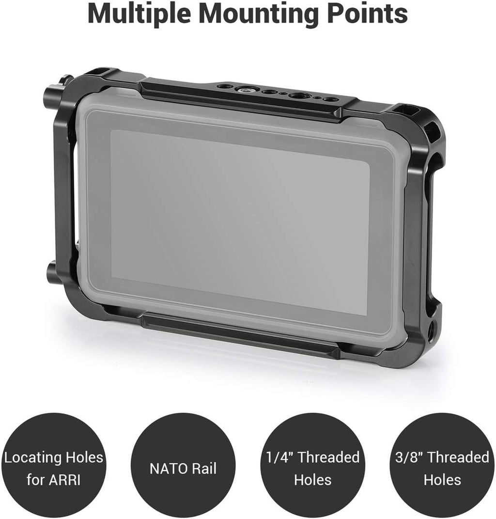 Monitor Cage with NATO Rail and HDMI Cable Clamp H3867