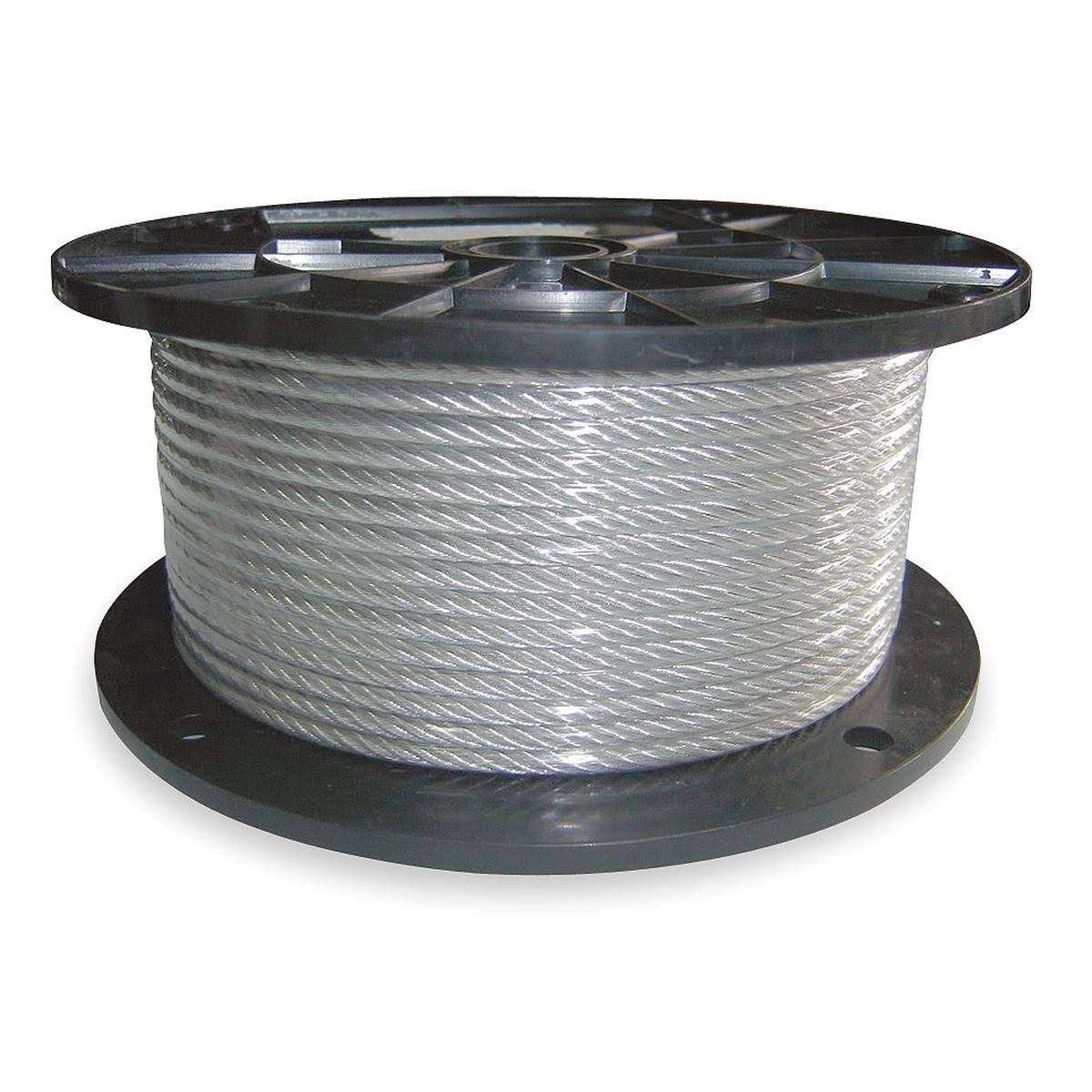 Cable 3/32 In L100Ft 7x7 SS R910