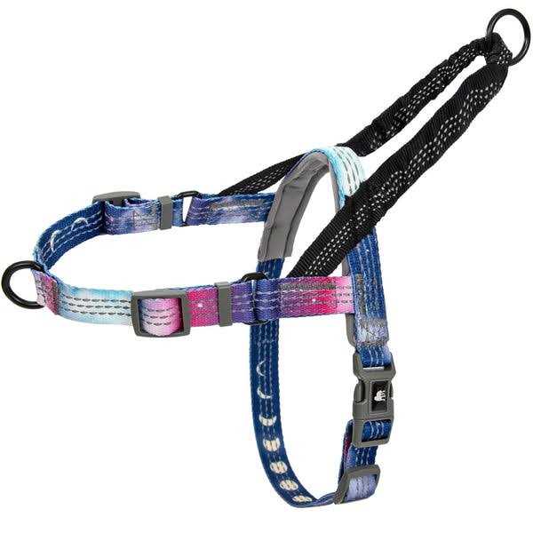 Reflective No Pull Dog Harness with Bungee Handle E51309