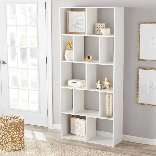 12 Cube Espresso Bookcase A478