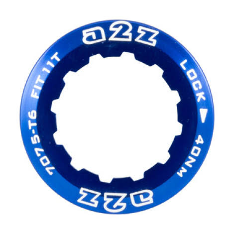 Alloy Cassette Lock Ring 11T Red U7054