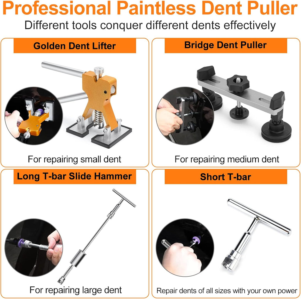 74 Pcs Paintless Dent Repair Kit Y188