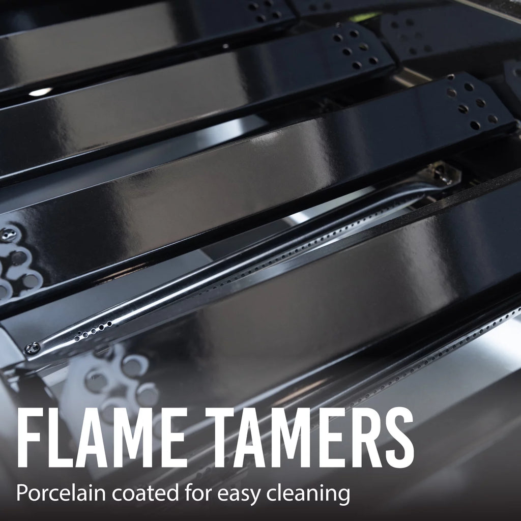 6 Burner Propane Gas Grill in Black G920