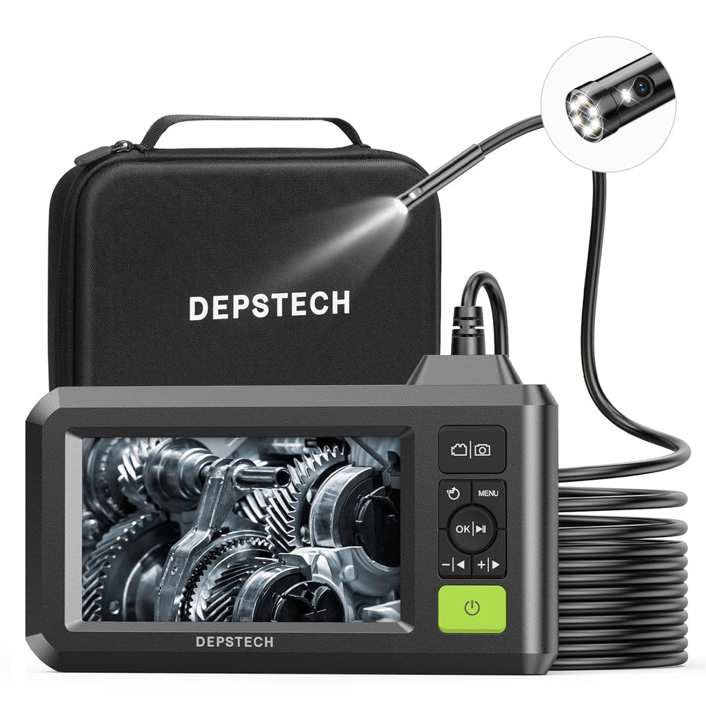 1080P HD Dual Lens Borescope Inspection Camera with Light Y9394