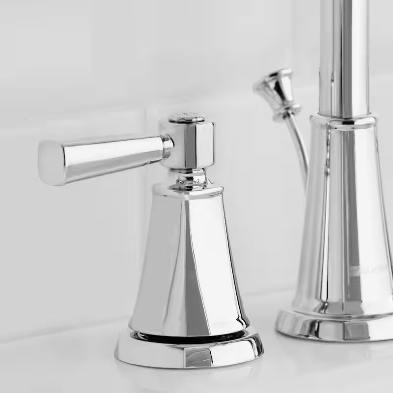 8 in. Widespread Double-Handle High-Arc Bathroom Faucet in Chrome H574
