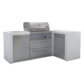 400 Deluxe Island Grill with 90 Degree Corner J21572