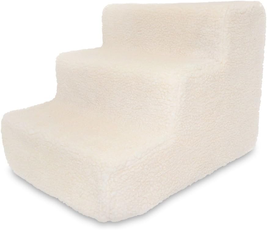 CertiPUR-US Certified Foam 3-Step Pet Steps and Stairs X45375